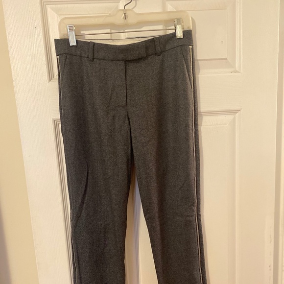 NWT Rachel Zoe gray pants with zipper detail, Size: 2, Color: Grey - Picture 7 of 8